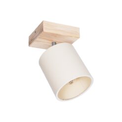 Alternative view of GLOBOSTAR® CUP 203-0060 Vintage Φωτιστικό Οροφής με Ντουί 1 x E27 AC 220-240V IP20 - Λευκό & Μπεζ - Μ14.5 x Π14.5 x Υ25cm