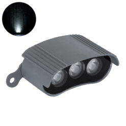 Alternative view of GloboStar® TREELIGHT-ZINA 90688 Κυρτή Μπάρα Φωτισμού Wall Washer με Αντιθαμβωτική Γρίλια Ειδική για Φυτά - Δέντρα LED 3W 285lm 30° DC 24V Αδιάβροχο IP65 Μ9 x Π6.5 x Υ4cm Φυσικό Λευκό 4500K - Γκρι Ανθρακί - 3 Years Warranty