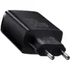 Baseus Φορτιστής Ταχείας Φόρτισης 30W USB‑C + 2×USB Μαύρος  CCXJ‑E01