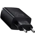 Baseus Φορτιστής Ταχείας Φόρτισης 30W USB‑C + 2×USB Μαύρος  CCXJ‑E01
