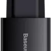 Baseus Φορτιστής Ταχείας Φόρτισης 30W USB‑C + 2×USB Μαύρος  CCXJ‑E01