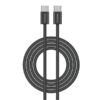 Riversong CT53ABL Καλώδιο Type‑C σε Type‑C 60W Fast Charge 2m Μαύρο – Lotus 10