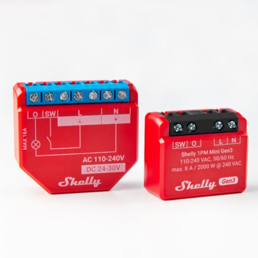 Shelly 1PM Mini Gen3 x5 Bundle | Shelly 1PM Mini Gen3 x5 Bundle (5τεμ * 3800235261590)