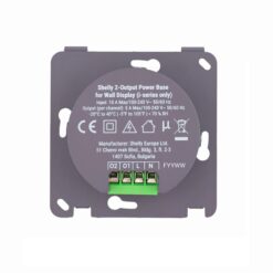 3800238072780 | Shelly 2-Output Power Base for Wall Display i-Series – EAN 3800238072780