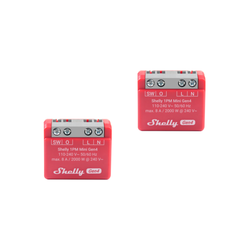 3800238070816 | Shelly 1PM Mini Gen4 2-pack – EAN 3800238070816