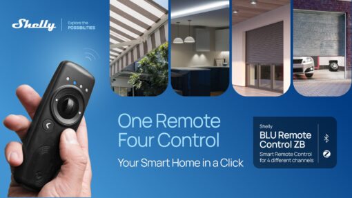 3800238072179 | Shelly BLU Remote Control ZB Black – EAN 3800238072179