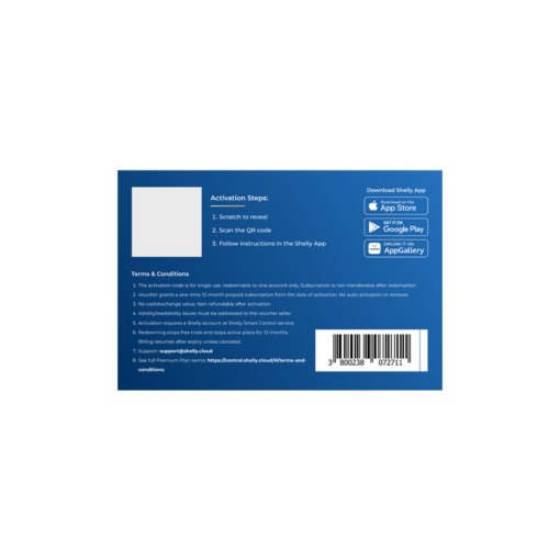 3800238072711 | Shelly Cloud Premium B2B Service – EAN 3800238072711
