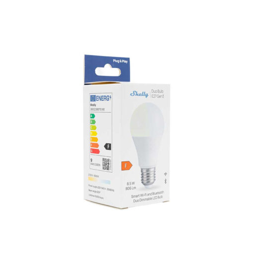 3800238073190 | Shelly Duo Bulb E27 Gen3 | EAN 3800238073190