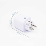 3800238073602 | Shelly Plug M Gen3 (13A – 3000 W) – Λευκό