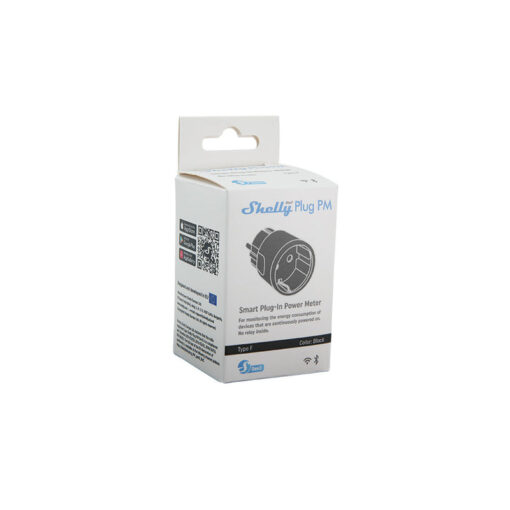 3800238072728 | Shelly Plug PM Gen3 – Μαύρο – EAN 3800238072728