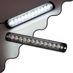 Alternative view of GloboStar® 85270 PRO Series Μπάρα Σήμανσης Οχήματος Ασθενοφόρου για Αυτοκίνητα & Φορτηγά 10 Προγραμμάτων Φωτισμού STROBE LED SMD 3030 15W DC 10-30V Αδιάβροχη IP65 Ψυχρό Λευκό 6000K