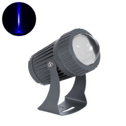 Alternative view of GLOBOSTAR® SPOTFENIA 90136 Αρχιτεκτονικό Σποτ Φωτισμου LED 10W 850lm 5° DC 24V Αδιάβροχο IP65 Μπλε Dimmable - Bridgelux COB Chip - Γκρι Ανθρακί - Μ7 x Π7 x Υ12cm - 3 Χρόνια Εγγύηση