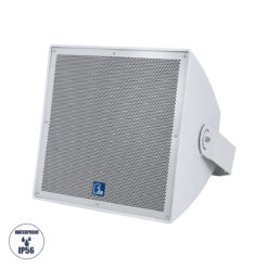 Alternative view of GloboStar® FDB LT115BT 98011 Facilities Speaker - Παθητικό Ηχείο Subwoofer Εγκαταστάσεων Επιτοίχιο με Μετασχηματιστή 100V & 8Ω - 400W RMS (1600W Peak) - 1 x 15" Inches LF - Αδιάβροχο IP56 - Λευκό - Μ49 x Π50 x Υ52cm