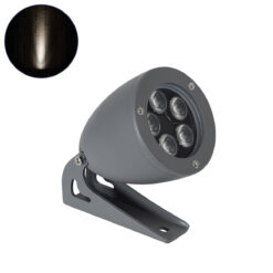 Alternative view of GloboStar® TREELIGHT-TREESPO 90470 Σποτ Φωτισμού Ειδικό για Φυτά - Δέντρα LED 12W 1380lm 15° DC 24V Αδιάβροχο IP67 Μ9 x Π11 x Υ9cm Φυσικό Λευκό 4500K - Γκρι Ανθρακί - 3 Years Warranty