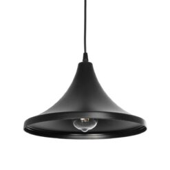 Alternative view of GLOBOSTAR® BELFRY 203-0078 Μοντέρνο Κρεμαστό Φωτιστικό Οροφής με Ντουί 1 x E27 AC 220-240V IP20 - Μαύρο - Μ29.5 x Π29.5 x Υ21cm
