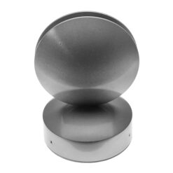 Alternative view of GLOBOSTAR® ZERODA 93066 Μοντέρνο Φωτιστικό Τοίχου - Απλίκα LED 9W 1440lm 1° AC 220-240V IP44 Ψυχρό Λευκό 6000K - CREE XPE Chip & TÜV SÜD Driver - Ασημί - Μ12 x Π11 x Υ17cm - 5 Χρόνια Εγγύηση