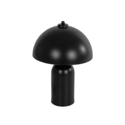 Alternative view of GLOBOSTAR® GASCO 204-0146 Μοντέρνο Επιτραπέζιο Φωτιστικό Πορτατίφ με Ντουί 1 x E27 AC 220-240V IP20 - Μαύρο - Μ26 x Π26 x Υ35cm