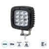 GloboStar® 85428 E4 Mark Vehicle & Forklift Work Lights – Φώτα Εργασίας για Οχήματα Περονοφόρα – Κλάρκ LED 36W DC 10-30V Αδιάβροχο IP67 Ψυχρό Λευκό 6000K Μ12.5 x Π9.5 x Υ6.5cm