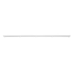 GLOBOSTAR® WALLBASE 77526 Γραμμική Μεταλλική Ροζέτα για Κρέμαση 5 Φωτιστικών – Λευκό – Μ120 x Π5 x Υ4cm