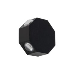 Alternative view of GLOBOSTAR® HIKARI 60687 Μοντέρνο Φωτιστικό Τοίχου - Απλίκα LED 8W 1000lm 30° AC 220-240V Αδιάβροχο IP65 Θερμό Λευκό 2700K - CREE XPE Chip & TÜV SÜD Driver - Μαύρο Ματ - Μ10 x Π4 x Υ10cm - 5 Χρόνια Εγγύηση