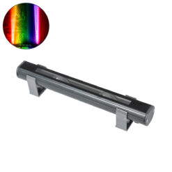 Alternative view of GLOBOSTAR® WINDOWBARI 90513 Φωτιστικό Ανάδειξης Παραθύρων LED 12W 960lm 8°x180° DC 24V Αδιάβροχο IP65 Πολύχρωμο RGBW Dimmable DMX512 - CREE XPE Chip - Γκρι Ανθρακί - Μ30 x Π4 x Υ3.5cm - 3 Χρόνια Εγγύηση