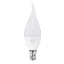 Alternative view of GLOBOSTAR® CANDLE 60008 Λάμπα Κεράκι E14 C37T LED 6W 564lm 260° AC 220-240V IP20 Θερμό Λευκό 2700K - Lumileds SMD Chip - Λευκό Γαλακτερό - Μ3.7 x Π3.7 x Υ12.5cm - 3 Χρόνια Εγγύηση