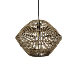 Alternative view of GLOBOSTAR® ARANCIA 205-0048 Boho Κρεμαστό Φωτιστικό Οροφής με Ντουί 1 x E27 AC 220-240V IP20 - Μπεζ - M46 x Π46 x Υ35cm