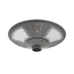 Alternative view of GLOBOSTAR® PARK 90500 Φωτιστικό Κεφαλής Post Top Πλατείας/Πάρκου LED 20W 900lm 120° με Ενσωματωμένο Φωτοβολταϊκό Panel 6V 20W & Επαναφορτιζόμενη Μπαταρία Li-ion 3.2V 25000mAh με Αισθητήρα Ημέρας-Νύχτας Αδιάβροχο IP65 Ψυχρό Λευκό 6000K - Γκρι Ανθρακί - Μ50 x Π50 x Υ19cm - 2 Χρόνια Εγγύηση