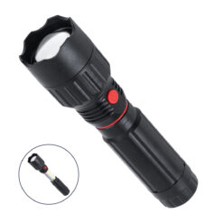 Alternative view of GloboStar® 79019 Φορητός Φακός Χειρός LED COB 3W Front + 3W Side 300lm Zoom 1° έως 60° Μοιρών Πτυσσόμενος με 3 Modes Αδιάβροχο IP54 Ψυχρό Λευκό 6000K