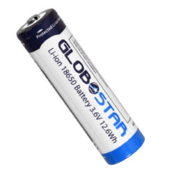 Alternative view of GLOBOSTAR® BATTERY 79093 Ανταλλακτική Επαναφορτιζόμενη Μπαταρία Li-ion 3.6V 12.6Wh 18650 3600mAh με Overcharge / Discharge Προστασία - Μ6.7 x Π1.7 x Υ1.7cm - 1 Χρόνο Εγγύηση