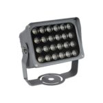 GLOBOSTAR® FLOODXENA 90130 Προβολέας Σποτ Wall Washer LED 24W 2880lm 10° AC 220-240V Αδιάβροχο IP65 Ψυχρό Λευκό 6000K – Bridgelux SMD Chip – Γκρι Ανθρακί – Μ18 x Π13.5 x Υ18cm – 3 Χρόνια Εγγύηση