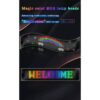 GLOBOSTAR® MATRIX GLB-106-0002 Εύκαμπτη Κυλιόμενη Ψηφιακή Επιγραφή 37.4×9.2cm P5 64×16 Pixel LED 10W DC 5V 2A με USB 2.0 Αδιάβροχο IP65 Πολύχρωμο RGB – Bluetooth Control μέσω iPIXEL APP – Μ37.4 x Π0.2 x Υ9.2cm – 2 Χρόνια Εγγύηση