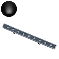 Alternative view of GLOBOSTAR® WASHERMARGO 90174 Μπάρα Φωτισμού Wall Washer LED 9W 1080lm 30° DC 24V Αδιάβροχο IP65 Ψυχρό Λευκό 6000K Dimmable - Bridgelux SMD Chip - Γκρι Ανθρακί - Μ50 x Π4 x Υ5cm - 3 Χρόνια Εγγύηση