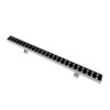 GLOBOSTAR® WASHERMOZA 90163 Μπάρα Φωτισμού Wall Washer LED 48W 4080lm 10-30° DC 24V Αδιάβροχο IP66 Πολύχρωμο RGB Dimmable – Bridgelux SMD Chip – Γκρι Ανθρακί – Μ100 x Π8.5 x Υ4cm – 3 Χρόνια Εγγύηση