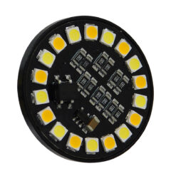 Alternative view of GLOBOSTAR® G4BACK 76111 Λάμπα G4 LED 5W 600lm 120° DC 12V IP20 Ρυθμιζόμενο Λευκό CCT με On/Off 2700K/4500K/6000K - Sanan SMD Chip - Back Pin - Μ3.2 x Π3.2 x Υ0.7cm - 2 Χρόνια Εγγύηση