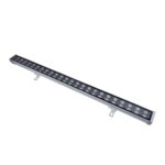 GLOBOSTAR® WASHERMOZA 90158 Μπάρα Φωτισμού Wall Washer LED 48W 5200lm 10-30° DC 24V Αδιάβροχο IP66 Θερμό Λευκό 2700K Dimmable – Bridgelux SMD Chip – Γκρι Ανθρακί – Μ100 x Π8 x Υ12cm – 3 Χρόνια Εγγύηση