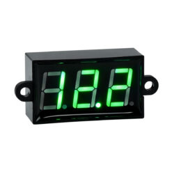 Alternative view of GloboStar® 79986 Όργανο Μέτρησης Τάσης Βολτόμετρο με Οθόνη LED Display DC 3.5 έως 30V Πράσινο Μ5.5 x Π1.5 x Υ2.5cm