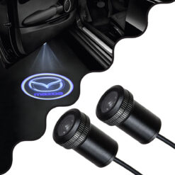 Alternative view of GloboStar® 81613 MAZDA Ghost Car Brand Logo Projector - Προτζέκτορας Προβολής Μάρκας Αυτοκινήτου LED CREE XHP35 3W 240lm 120° DC 12V IP20 Ψυχρό Λευκό 6000K