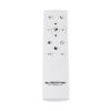 GLOBOSTAR® NEMESIS 61107 Μοντέρνο Φωτιστικό Οροφής LED 67W 7573lm 360° AC 220-240V IP20 Ρυθμιζόμενο Λευκό CCT με Χειριστήριο από 2700K έως 6000K Dimmable – Lumileds SMD Chip – Χρυσό Βούρτσας – Μ84 x Π45 x Υ13cm – 3 Χρόνια Εγγύηση