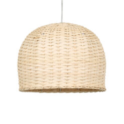 Alternative view of GLOBOSTAR® BERMUDA 01708 Boho Κρεμαστό Φωτιστικό Οροφής με Ντουί 1 x E27 AC 220-240V IP20 - Μπεζ - Μ31 x Π31 x Y22cm