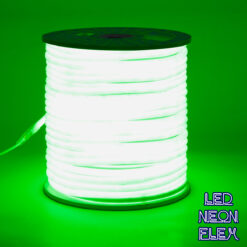 Alternative view of GLOBOSTAR® NEOTUBE 70594 Ταινία Neon Flex LED 12W/m 600lm/m 360° DC 220-240V Αδιάβροχο IP65 120 x SMD2835 Chip/m Πράσινο Dimmable - Sanan SMD Chip - Μ100 x Π1.3 x Υ1.3cm - 3 Χρόνια Εγγύηση