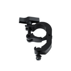 Alternative view of GloboStar® CLAMPS 51181 Επαγγελματικός Γάντζος Hook Αλουμινίου Ύψηλης Αντοχής για Κρέμαση, Στήριξη & Τοποθέτηση Προϊόντων Stage σε Τράσες - Μ17 x Π12 x Υ3cm - Μαύρο