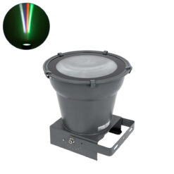 Alternative view of GloboStar® FLOOD-AION 90227 Προβολέας Wall Washer Special Water Effect - Ειδικού Εφέ Νερού LED 40W 2400lm 15° DC 24V Αδιάβροχο IP65 L35.5 x W31.5 x H16.5cm RGBW DMX512 - Γκρι Ανθρακί - 3 Years Warranty