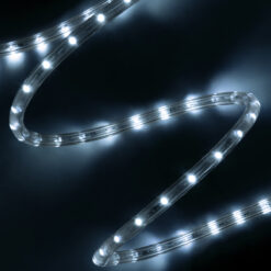 Alternative view of GLOBOSTAR® LIGHTUBE 70600 Φωτοσωλήνας LED 3.9W/m 195lm/m 360° DC 220-240V Αδιάβροχο IP65 36 x Diode Chip/m Ψυχρό Λευκό 6000K Dimmable - Μ100 x Π1.2 x Υ1.2cm - 2 Χρόνια Εγγύηση