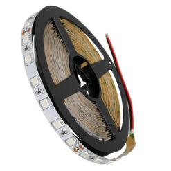 Alternative view of GLOBOSTAR® LUMAR 70224 Ταινία LED 14.4W/m 936lm/m 120° DC 24V IP20 60 x SMD5050 Chip/m Κόκκινο Dimmable - Sanan SMD Chip - Μ500 x Π1 x Υ0.2cm - Ρολό 5 Μέτρων - 5 Χρόνια Εγγύηση