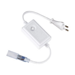 Alternative view of GLOBOSTAR® LIGHTUBE-B 70648 Controller 2A 460W AC 220-240V σε DC 220-240V για έως 100 Μέτρα Φωτοσωλήνα LED Αδιάβροχο IP44 - Λευκό - Μ44 x Π5 x Υ2.7cm - 2 Χρόνια Εγγύηση