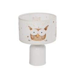 Alternative view of GLOBOSTAR® OWL 204-0024 Παιδικό Επιτραπέζιο Φωτιστικό Πορτατίφ με Ντουί 1 x E27 AC 220-240V IP20 - Πολύχρωμο - Μ24 x Π24 x Υ32cm