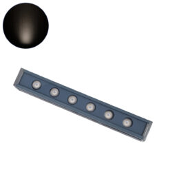 Alternative view of GLOBOSTAR® WASHERMARGO 90180 Μπάρα Φωτισμού Wall Washer LED 6W 690lm 30° DC 24V Αδιάβροχο IP65 Φυσικό Λευκό 4500K Dimmable - Bridgelux SMD Chip - Γκρι Ανθρακί - Μ30 x Π4 x Υ5cm - 3 Χρόνια Εγγύηση