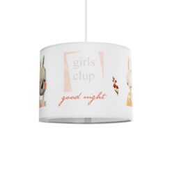 Alternative view of GLOBOSTAR® GIRLSCLUB 204-0010 Παιδικό Κρεμαστό Φωτιστικό Οροφής με Ντουί 1 x E27 AC 220-240V IP20 - Πολύχρωμο - Μ28 x Π28 x Υ24cm