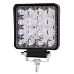 Alternative view of GLOBOSTAR® WORKPRO 85407 Προβολάκι LED 48W 4800lm 45° DC 10-30V Αδιάβροχο IP65 Ψυχρό Λευκό 6000K - CREE XBD Chip - Μ10.8 x Π3.2 x Υ12.8cm - 2 Χρόνια Εγγύηση